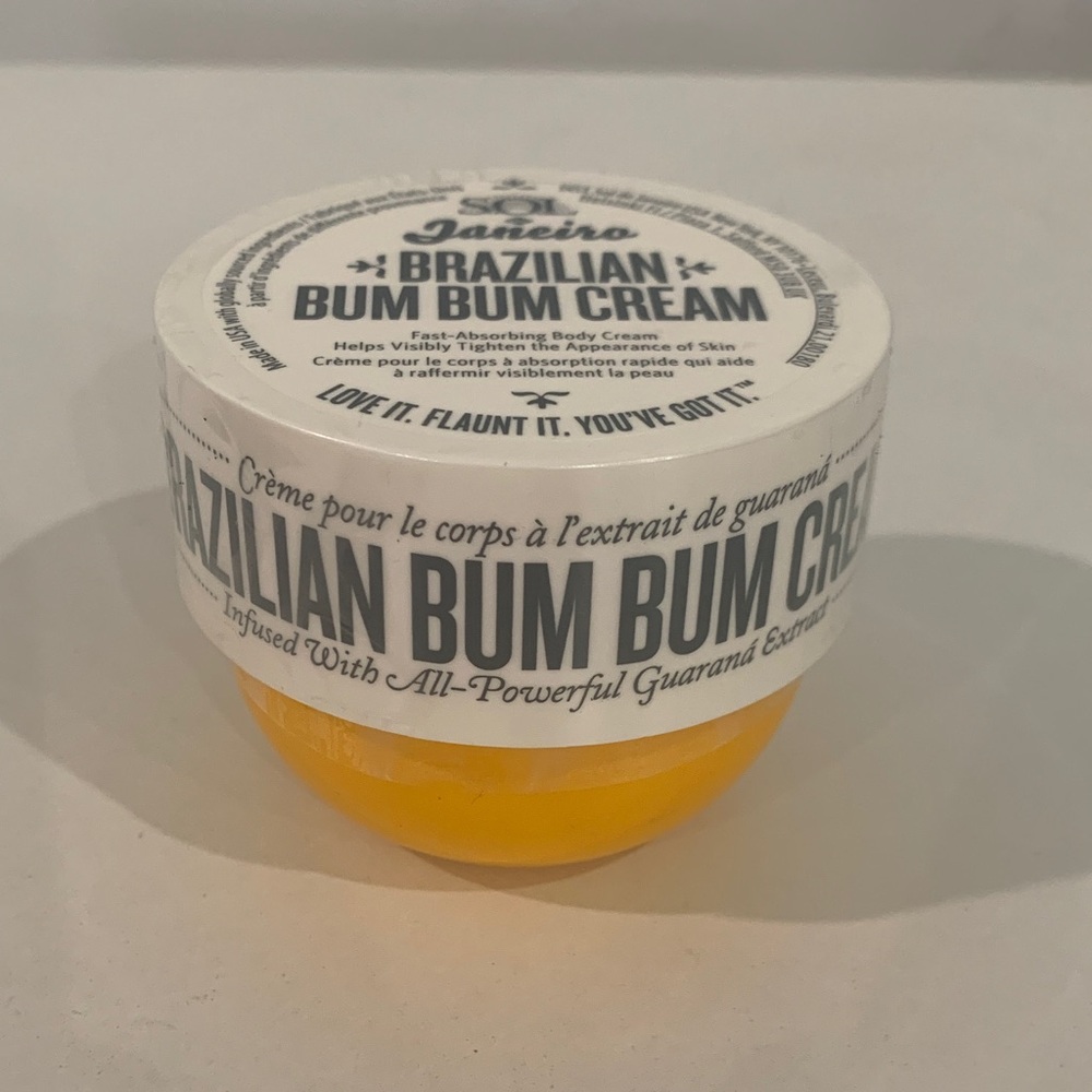 Sol de Janeiro Brazilian Bum Bum Cream - White & Yellow Jar